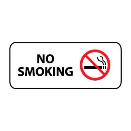 NATIONAL MARKER CO Pictorial OSHA Sign - Plastic - No Smoking SA124R